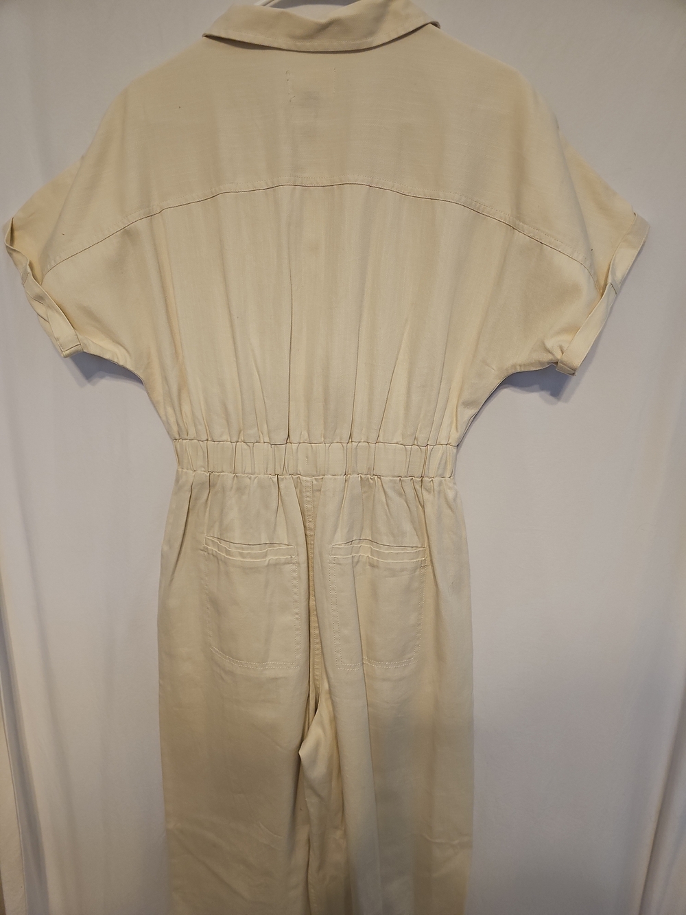 Jumpsuit | Size 6 | Belted Button Front | - Picture 9 of 11